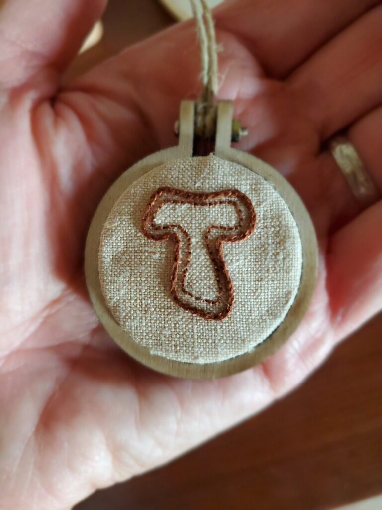 Pendentif Tau de saint François d'Assise